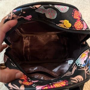 Floral Black Women's Bag